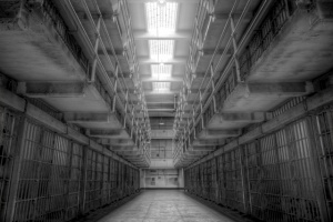 alcatraz, prison, hdr, black and white, san francisco, california, angela b. pan, abpan