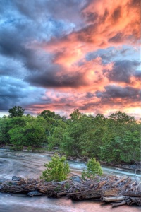 great falls, sunset, landscape, maryland, md, angela b. pan, abpan, hdr, photography, photo, red, blue, park, potomac,