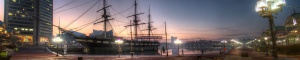 uss constellation, baltimore, md, cityscapes